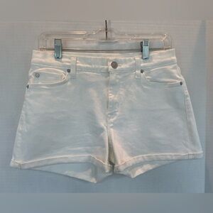 Hudson Midrise Asha Cuffed Shorts - size 27